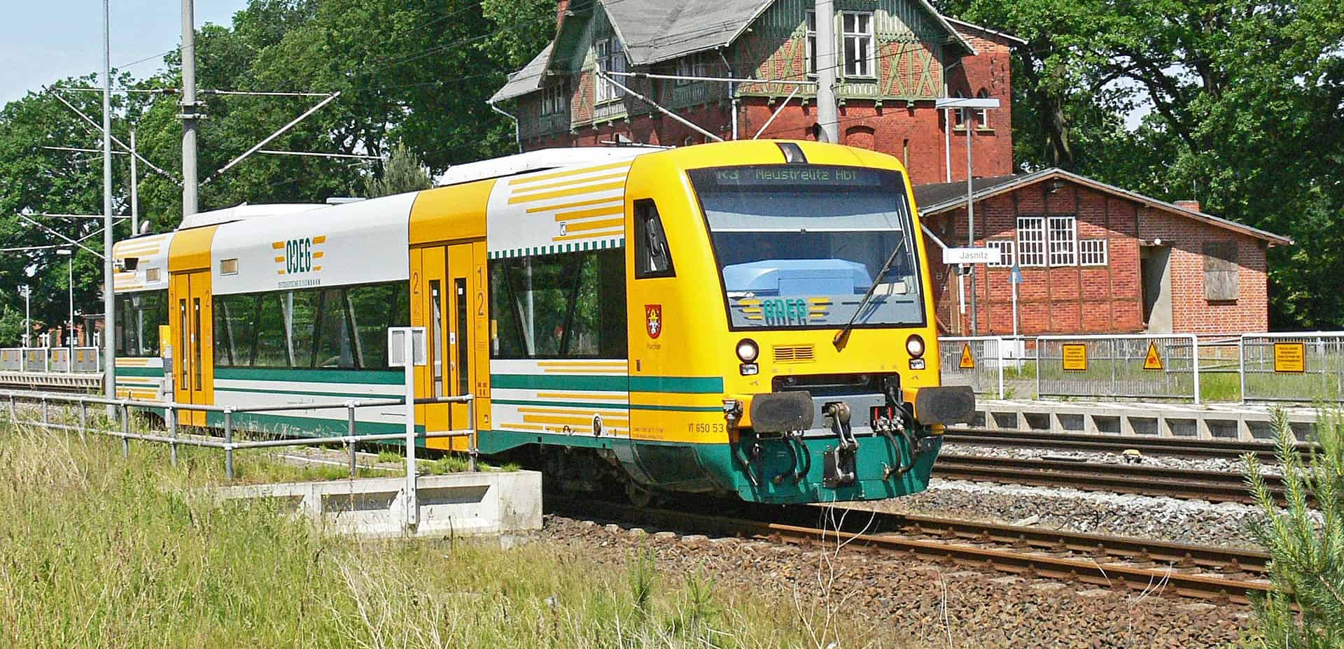 Zugverspätung mit Ostdeutsche Eisenbahn